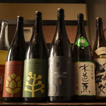 単品飲み放題　生ビール付き全70種以上　1700円