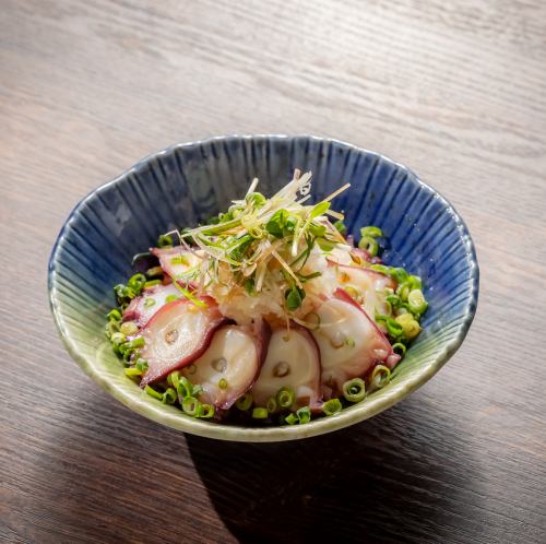 水蛸の薬味おろしポン酢