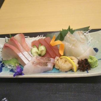 Assorted sashimi of the day / Omakase
