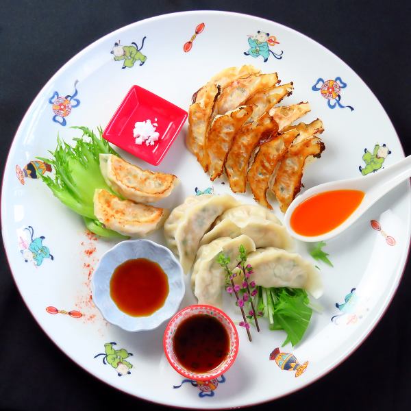 ちょっとずつ、ぜーんぶ食べたい貴女！FAROの餃子4種＆エビマヨ&チーズ麻辣含む2H飲放題付4500円
