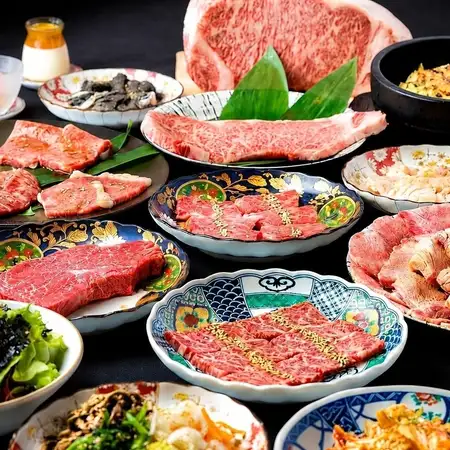 【和牛ステーキも厚切りタンも食べ放題♪】特選和牛焼肉食べ放題コース-KIWAMI- 5580円