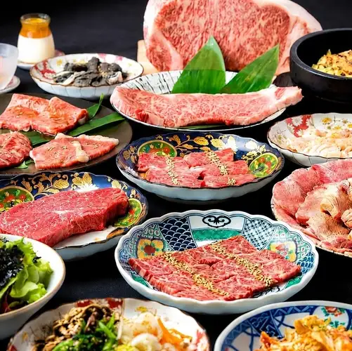 【和牛ステーキも厚切りタンも食べ放題♪】特選和牛焼肉食べ放題コース-KIWAMI-　5580円　
