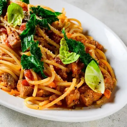 Omi Beef Bolognese | Tomato Spaghetti with Red Wine