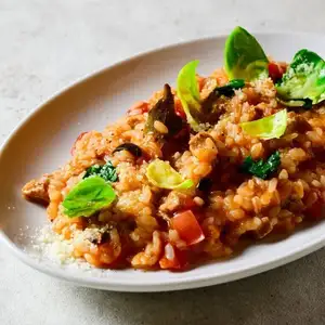 歐米牛肉博洛尼亞醬 | 紅酒番茄燴飯