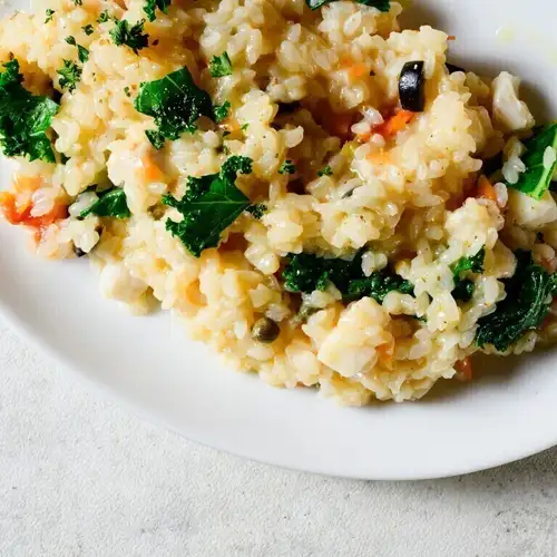 Today's fish risotto with white wine | Pesce Ragù Bianco