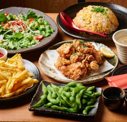 【リーズナブルなお気軽プラン】 『楓コース』 全6品+2.5時間飲み放題付2990円