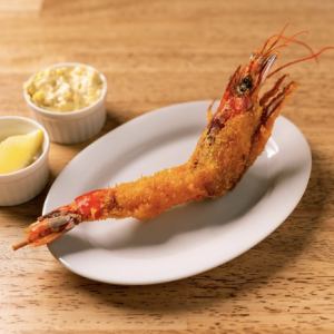 【定番串】ぷりっぷりの海老フライ