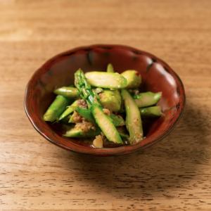 野菜のペペロン アスパラ