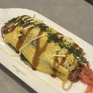 オムそば