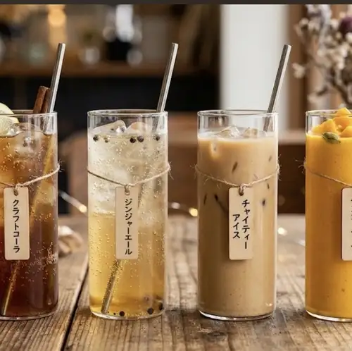 ソフトドリンクも充実