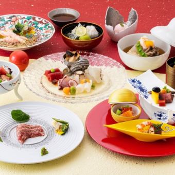 【歓送迎会プラン】和会席コース全9品6,000円（税込）（料理のみ）※飲み放題プランもございます