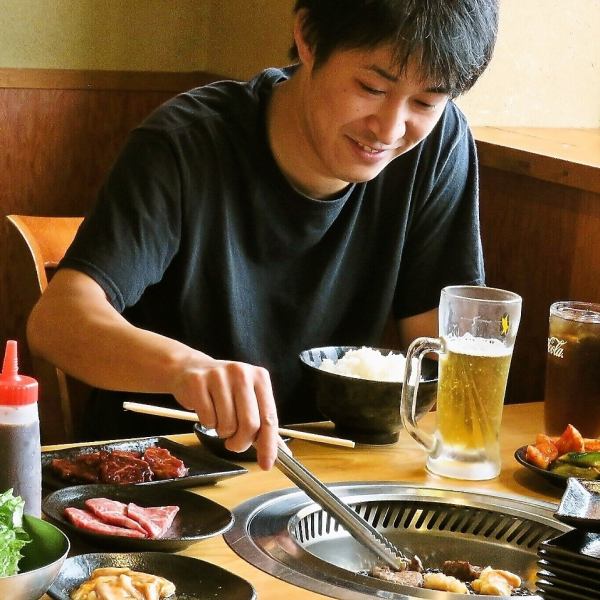 Yakiniku order buffet [All-you-can-eat regular course] Weekdays 120 minutes Weekends and holidays 90 minutes All-you-can-eat