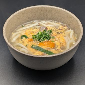 すじ玉うどん (ハーフ)