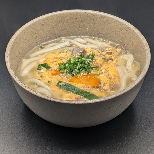すじ玉うどん (ハーフ)