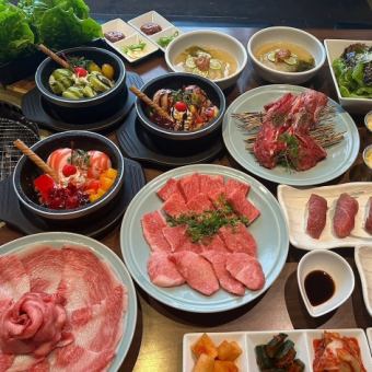 [New! Women-only Yakiniku Plan] So delicious and so cheap! Great value for money for women! 13 dishes for 3,500 yen