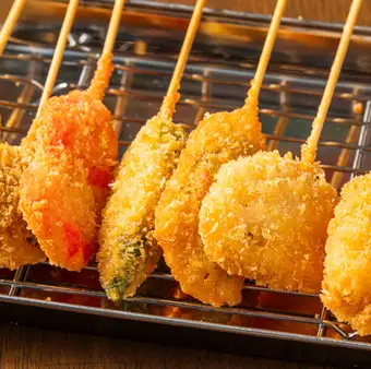 串カツ盛り合わせ　5本セット