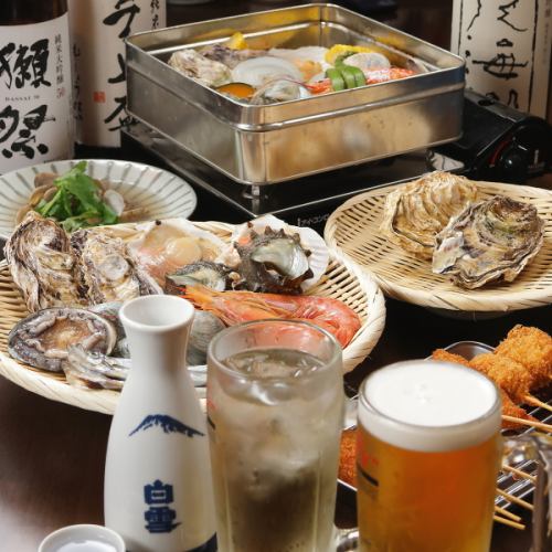 名物ガンガン焼きと浜焼きを豪快に味わい尽くす！！