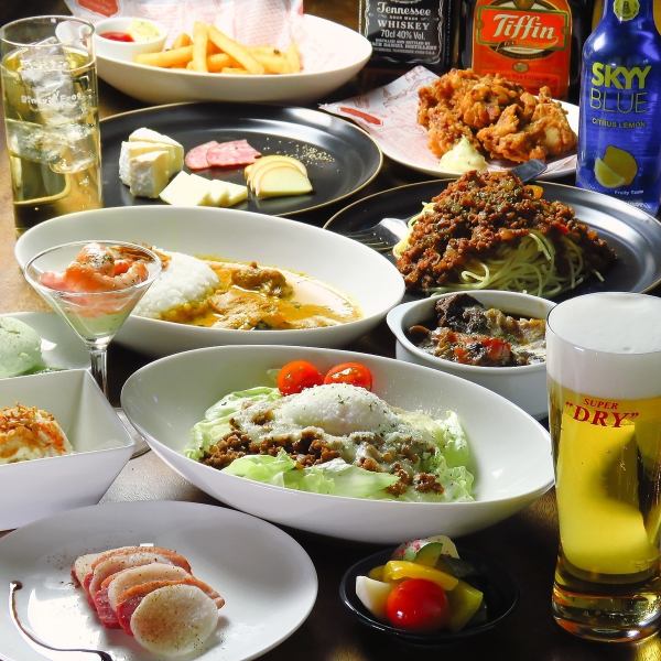 お酒に合うお食事も豊富にご準備!