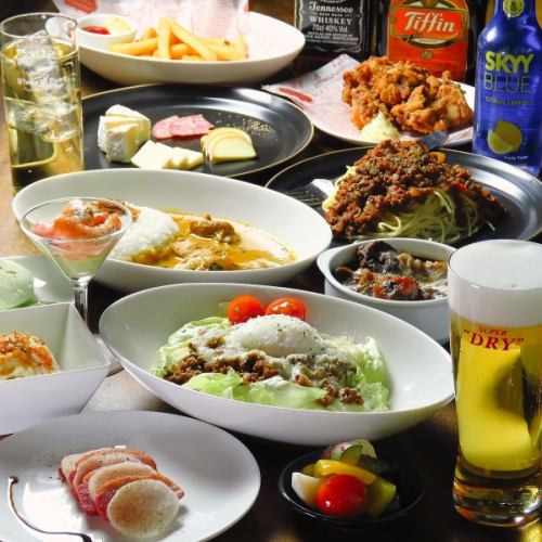 お酒に合うお食事も豊富にご準備!