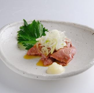 Chicken tenderloin sashimi