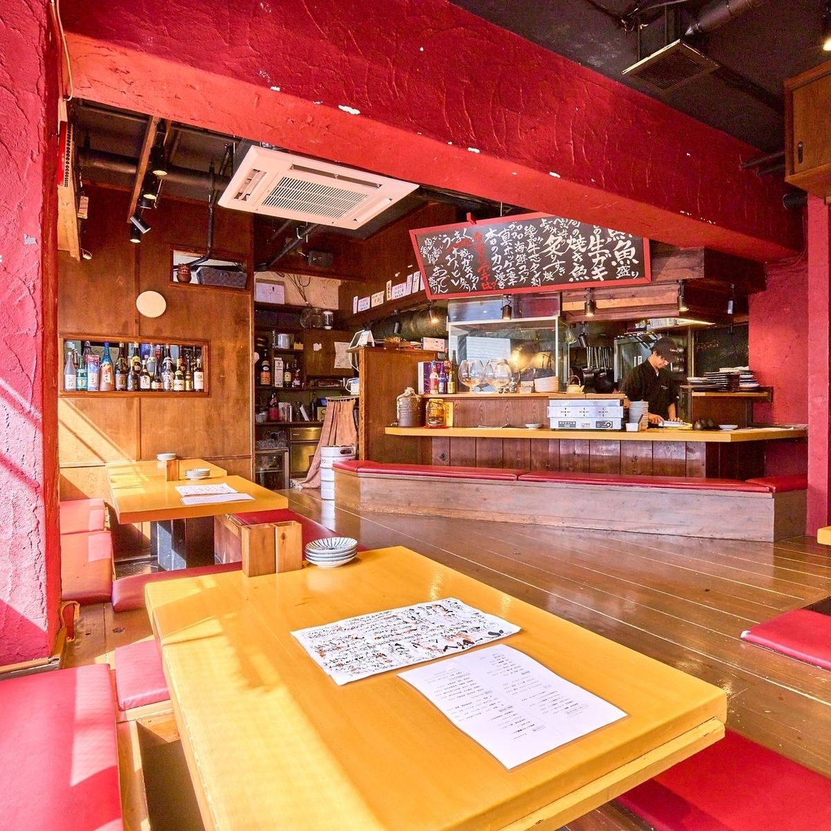 広々とした店内で会社宴会など20名様以上の大型宴会におすすめ◎