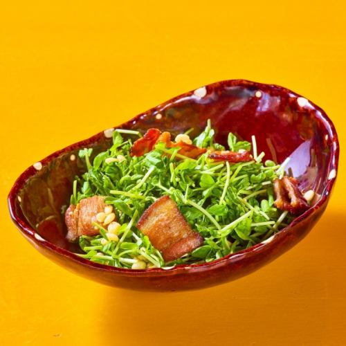 県産豆苗のザクザク天かすサラダ(豆苗60g)
