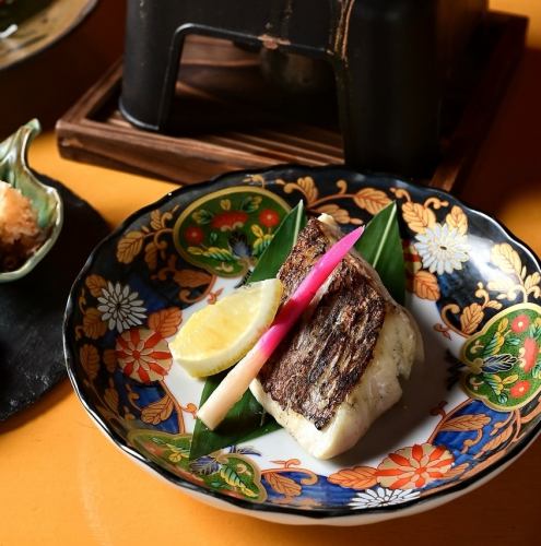 旬の焼き魚(幽庵焼きor塩焼き）100g