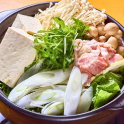 鶏野菜鍋　※醤油・白湯・キムチベース選択
