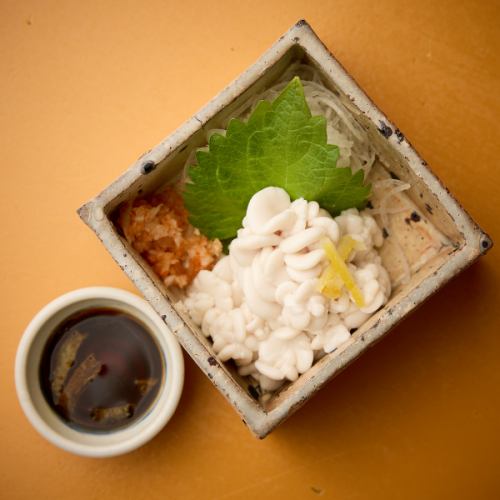 Winter only!! Tender soft milt with ponzu sauce