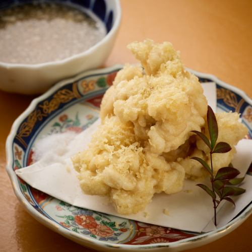 ◎Soft and tender soft milt tempura in winter
