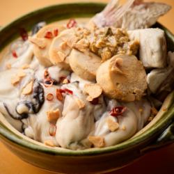 冬限定鍋対決！！◎白子とあん肝痛風赤鍋