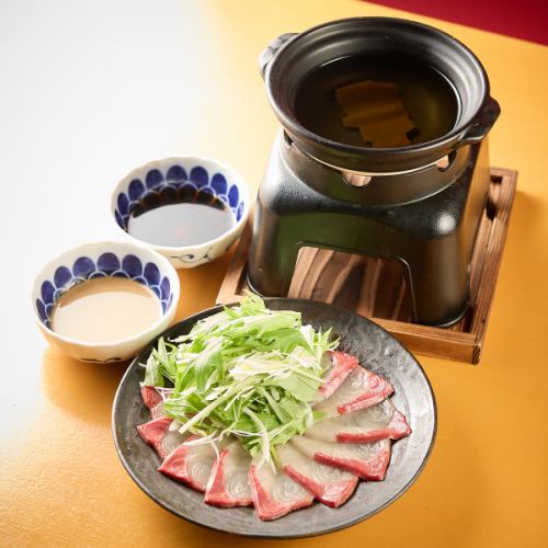 ◎ Winter yellowtail shabu-shabu