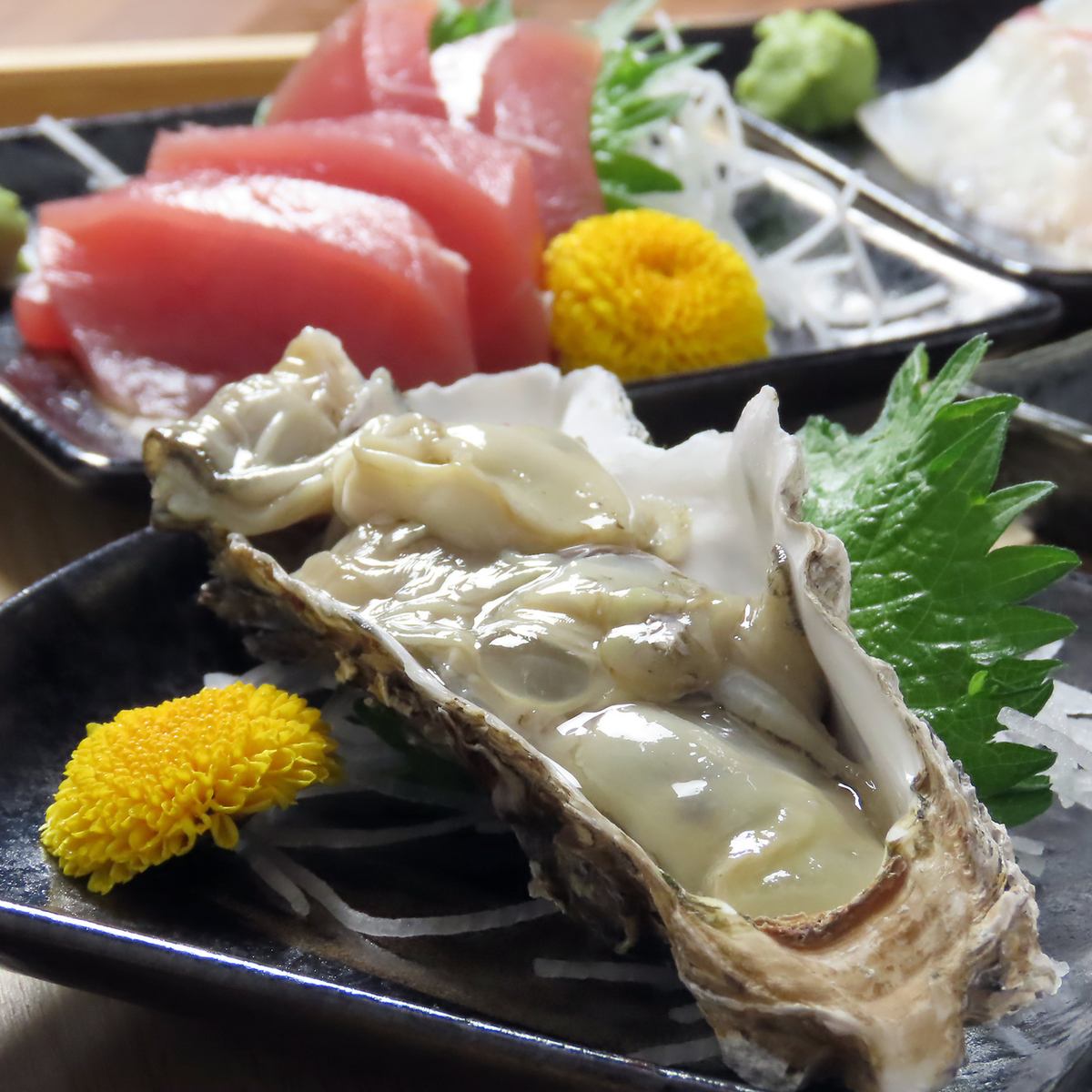 魚屋が営む最高の海鮮料理屋さん！お酒の豊富に取り揃えています