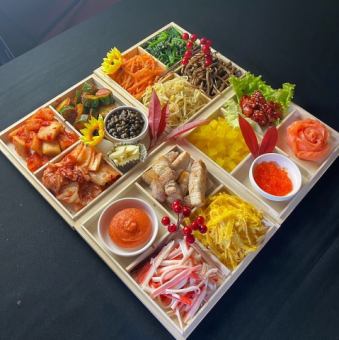 [Instagrammable] Mukbang Course (reservations limited for 2 or more people) 9 dishes for 2,480 yen + all-you-can-drink for 1,500 yen ♪