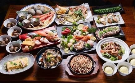 [Full Stomach Course] ★Beer included, 120 minutes all-you-can-drink included, 6,000 yen (tax included) ★Local sake option +300 yen (tax included)
