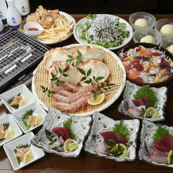 【お手軽コース】 3300円（税込）＋1200円で90分飲み放題！（席120分）地酒オプション＋300円