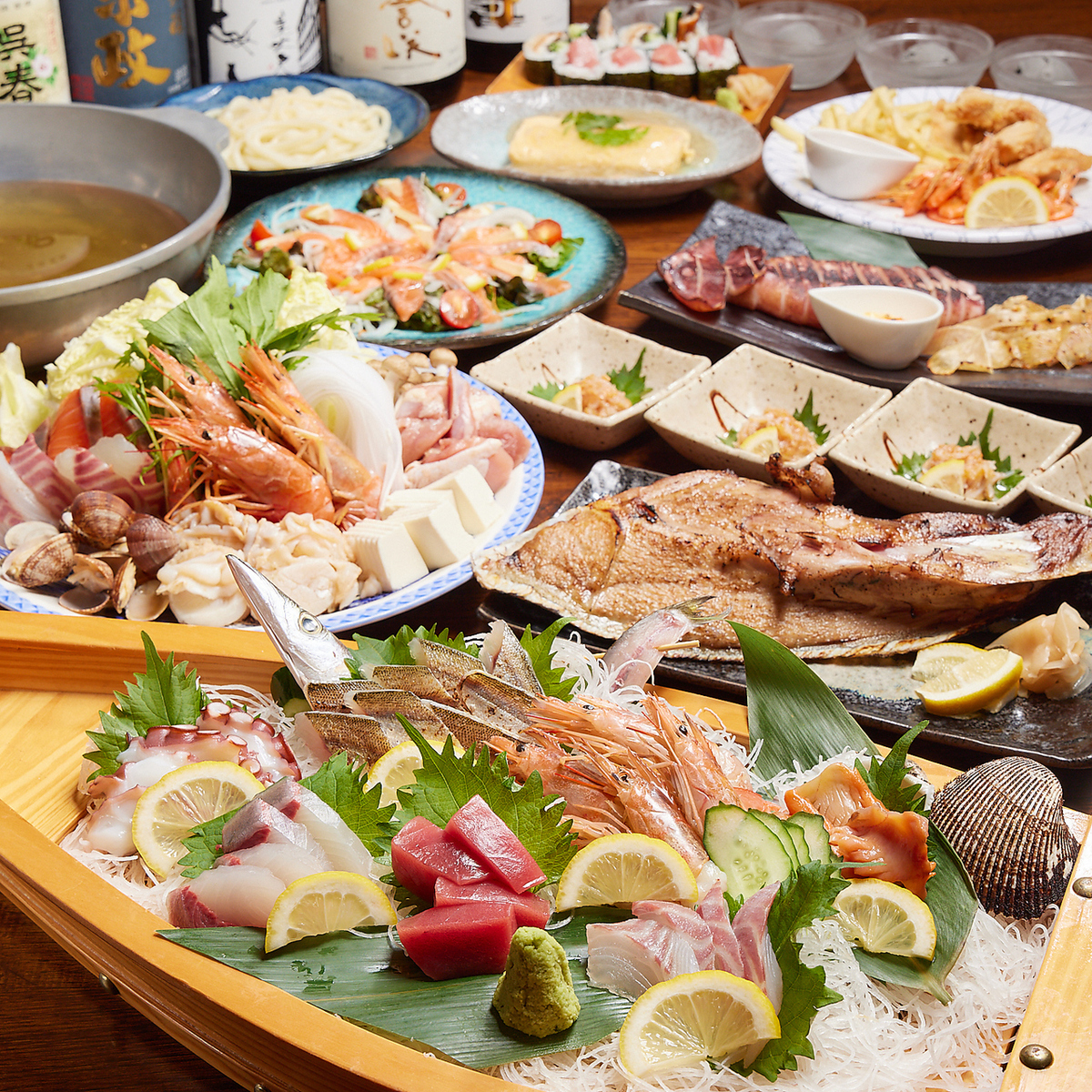 【宴会や歓送迎会おすすめ♪】単品飲み放題OK♪
