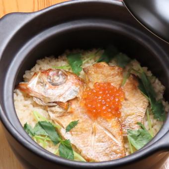 じわもん名物 のどぐろ土鍋ご飯