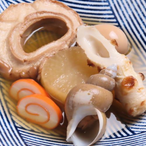 金沢おでん盛合わせ5種