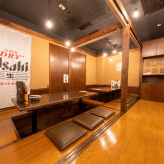 掘りごたつ席ございます◎