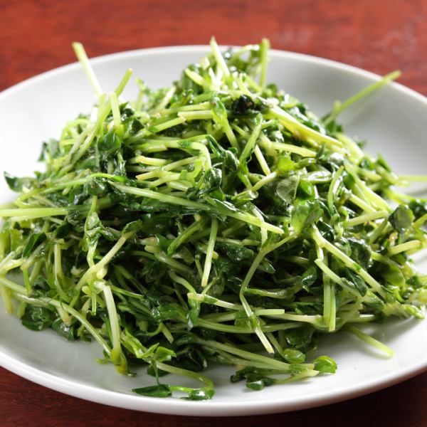 【お酒に合う★美味しい料理】豆苗のシャキシャキ炒め