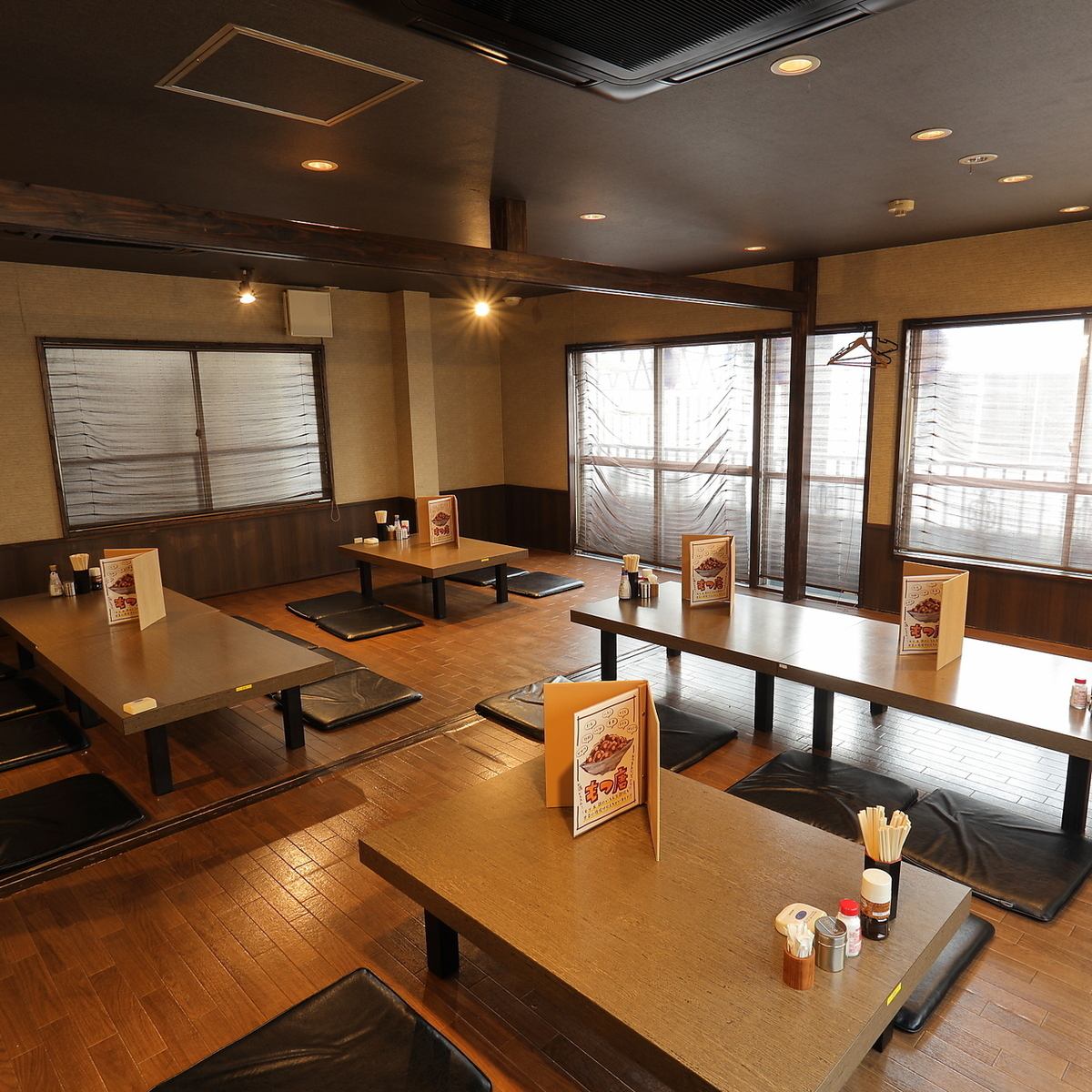 雰囲気自慢の店内でお楽しみください