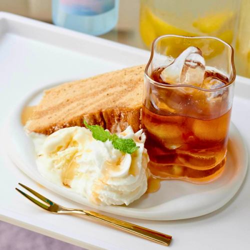 メープルシフォンケーキ