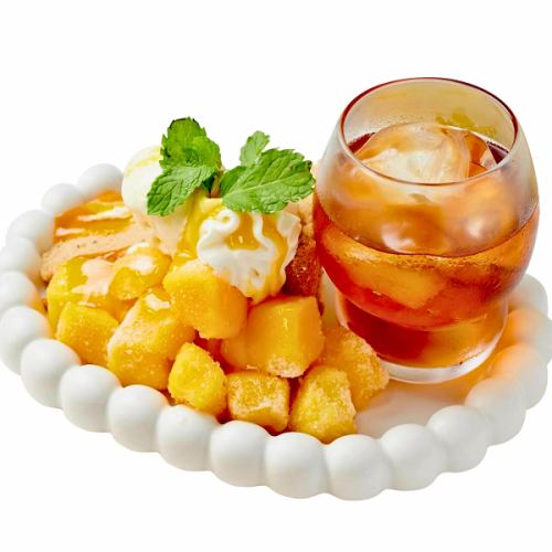 꽉 망고 쉬폰 케이크