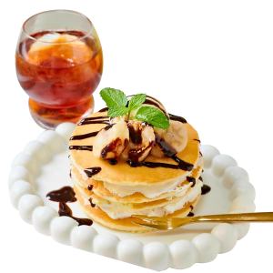 바나나 캐러멜 핫 케이크