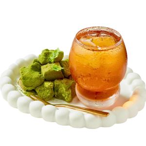 말차 와라비 떡