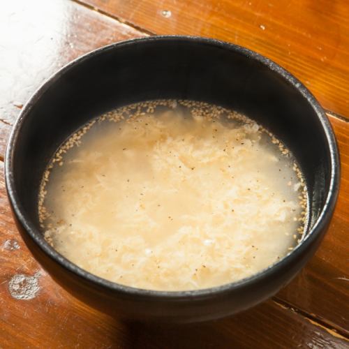 Egg soup