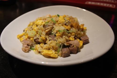 Gomoku fried rice with plenty of ingredients