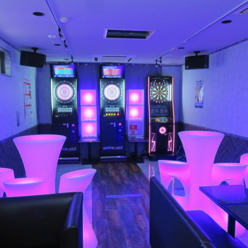 [Darts room for group use only] Private darts room + 3 hours of karaoke included + all-you-can-drink included