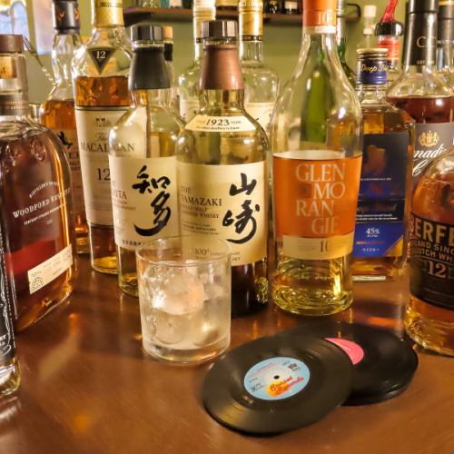 酒精種類豐富◎